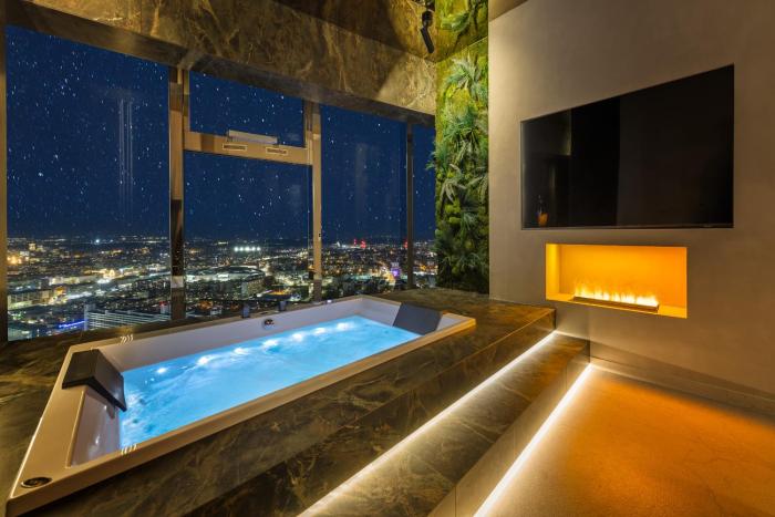 Apartamenty z Jacuzzi w Sky Tower