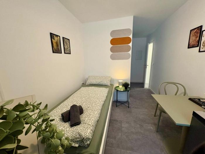 modernes 1Zimmer Apartment 7 für Handwerker& Monteure mit Wlan