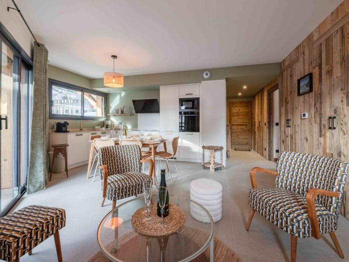 Morzine au pied des pistes, 3 pièces modernes, balcon, parking, wifi - FR-1-754-107