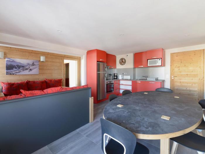 Appartement rénové 8 pers., accès pistes, espace bien-être, animaux admis - FR-1-181-1073