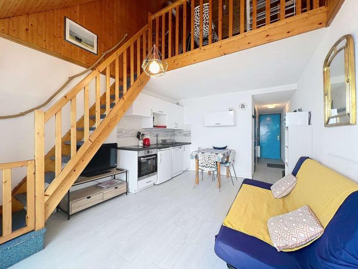 Quiberon - Appartement 2 pièces + mezzanine - 4 pers - Vue mer - FR-1-478-243