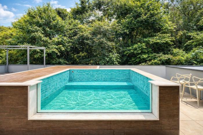 Complexo exclusivo com 2 acomodações | Studio + Loft com piscina