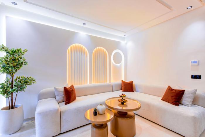 Stylish 1 Bedroom Apartment Casablanca Les Princesses Balcony Netflix Parking- Othm 2