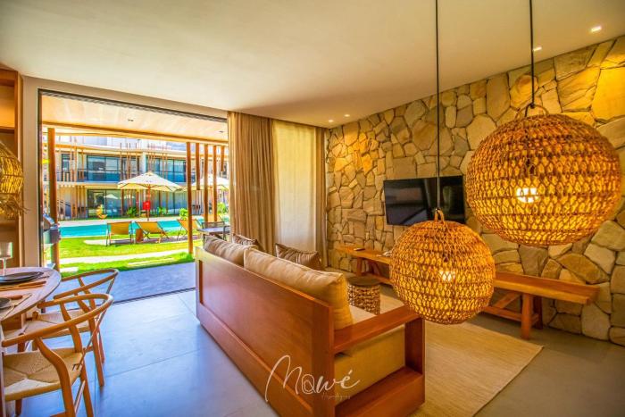 Apartamento de Luxo de frente para piscina