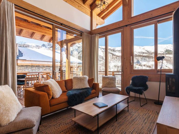Chalet 8 personnes, Sauna, Parking, Wifi - FR-1-344-734