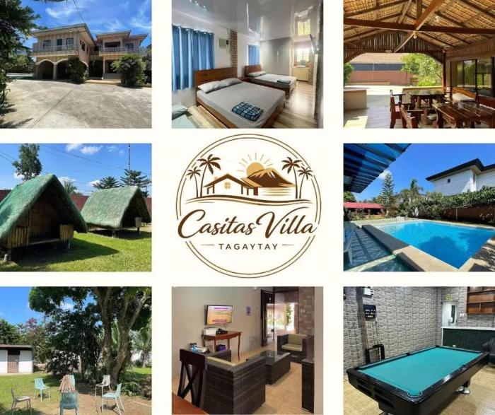 Casitas Villa Tagaytay Private Villa with Pool for Events and Big Groups