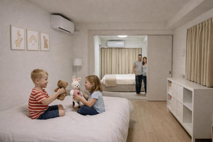 5F 7minute walk from Oshiage Station on the Hanzomon Line Private bathroom and toilet Total area 40 square meters