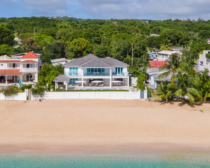 Exclusive 5 BR Beachfront Retreat in Barbados