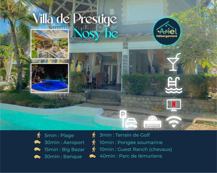 Villa près du golf Nosy be