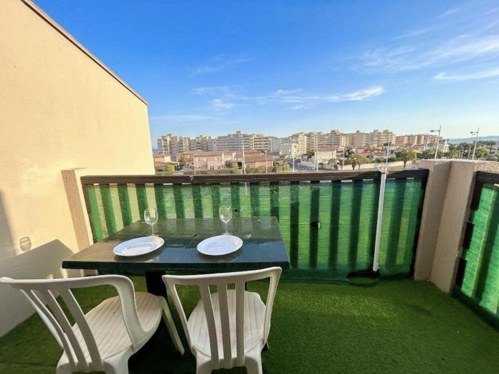 Appartement vue lagune plage sud- CANET EN ROUSSILLON CR140-D35