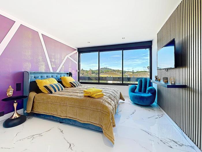 Studio luxe Le Venus doré 218 au village naturiste Port Venus