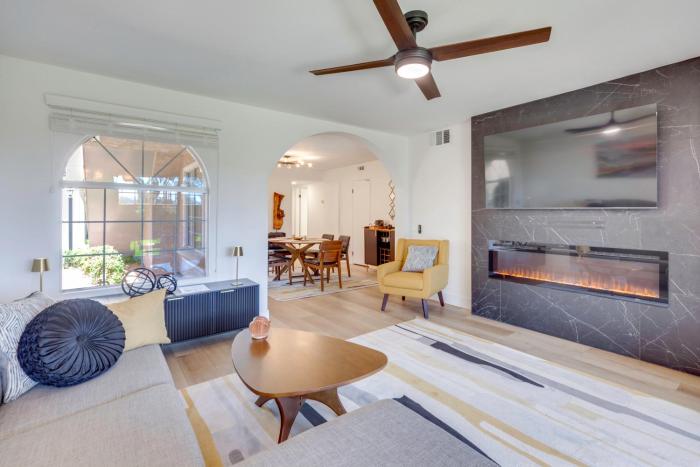 Patio and Pool Access! Mtn-View Palm Springs Escape