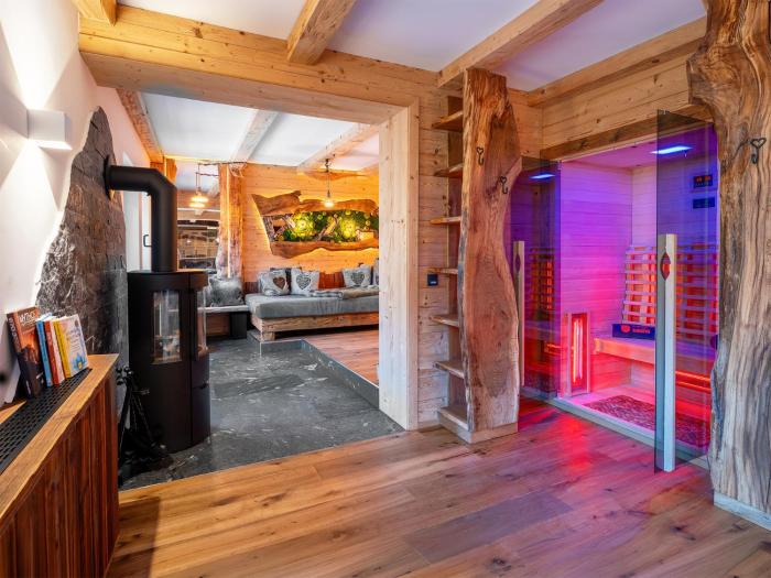Bergromantik Ferienwohnung Harmonie mit Sauna, Whirlpool und Bergblick