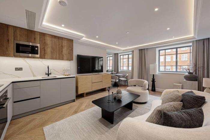 Prime High St Kensington 1BR Modern with AC