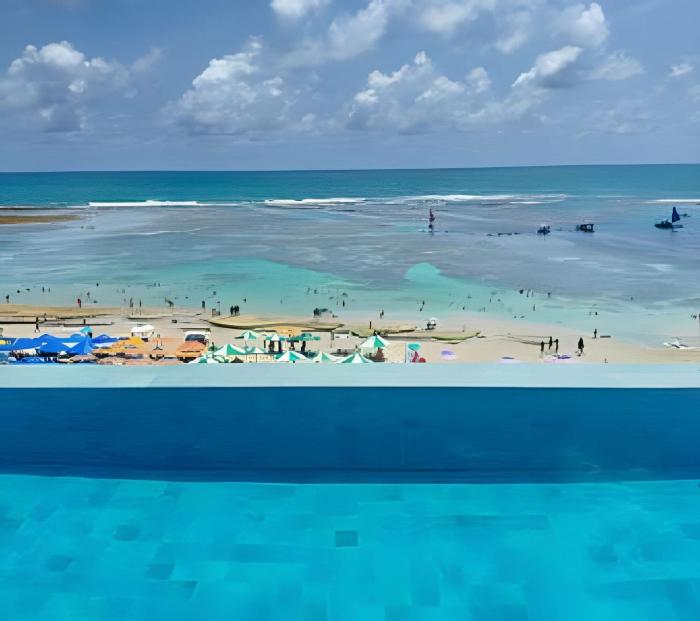 Mirante de Porto à Beira Mar com Piscina Privativa