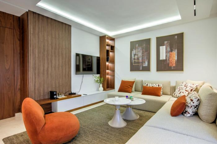 Elegant Studio Casablanca Quartier des Princesses Sleeps 4 Balcony High End Parking - Othm 1