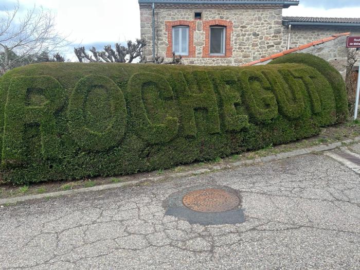 maison au coeur du village de Rochegut