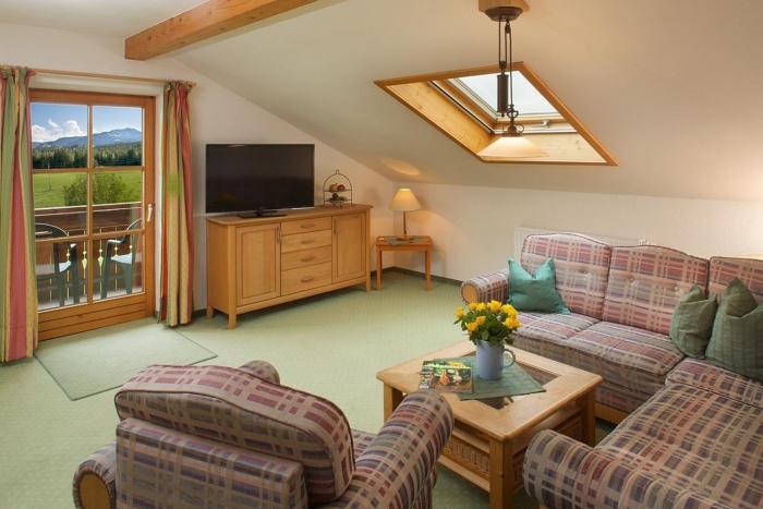Ferienwohnung Panoramablick , Hof Alpenseeblick, NesselwangAttleseeAllgäu
