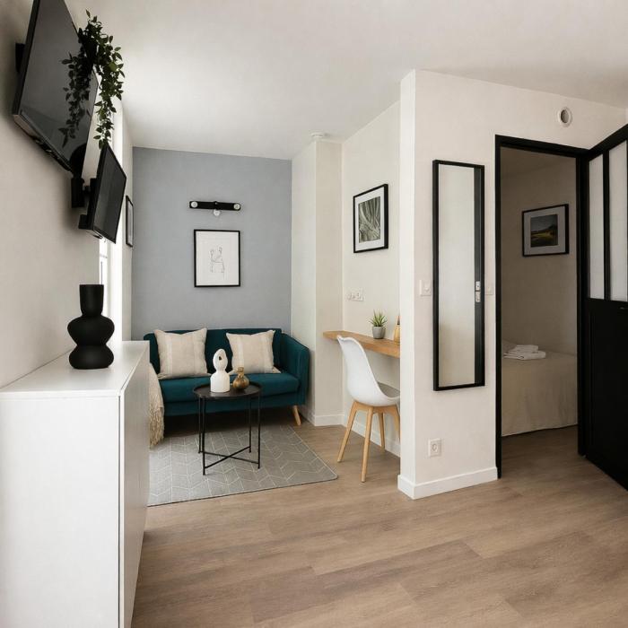 Joli Deux-Pièces Lumineux dans le 12e à Paris