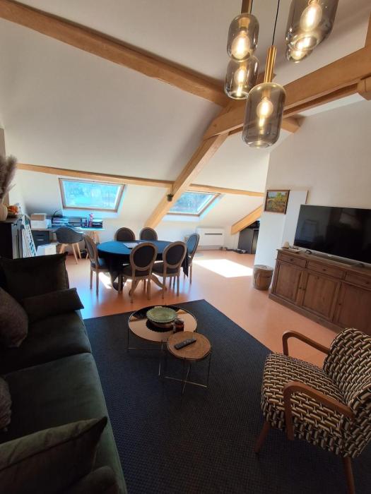 appartement 4p au centre du village