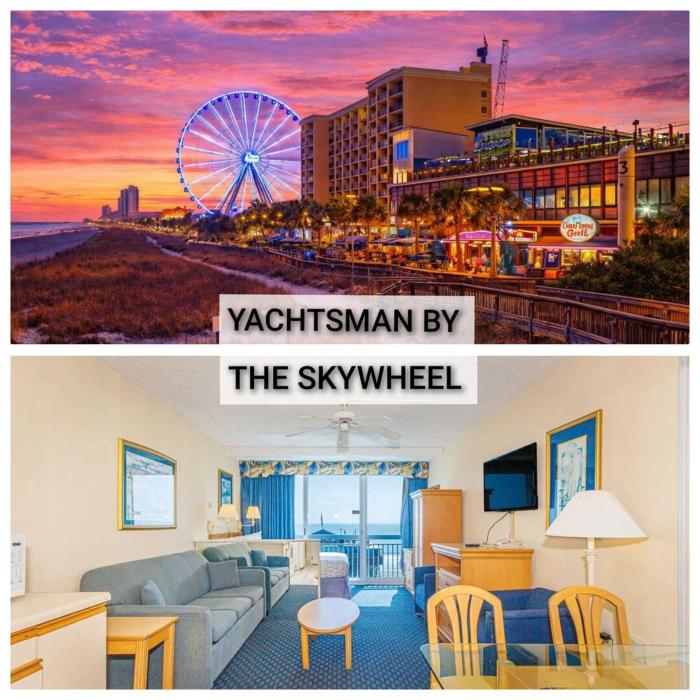 Oceanfront Suite -Near SkyWheel and Pier! Yachtsman 504