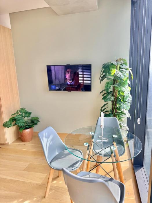 Espectacular Estudio en University Tower Reforma 2 camas dobles 4 personas