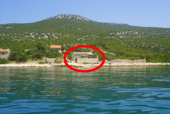 Secluded fishermans cottage Cove Cerenje, Pasman - 8477