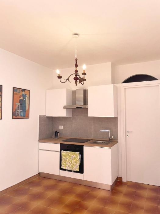 Apartment with garden and barbecue