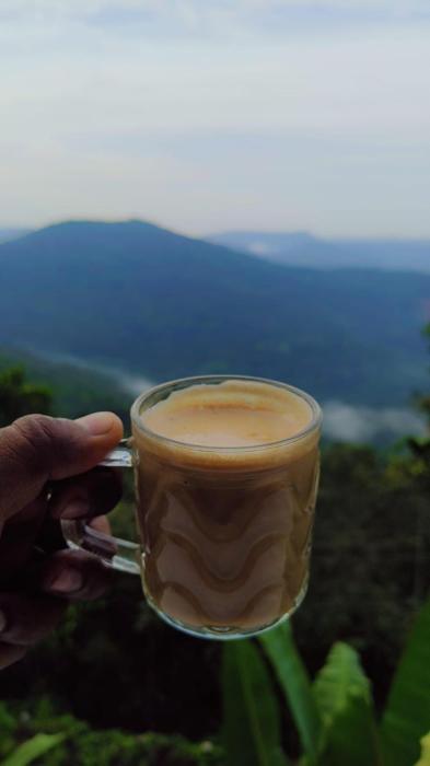 Misty Moutain view