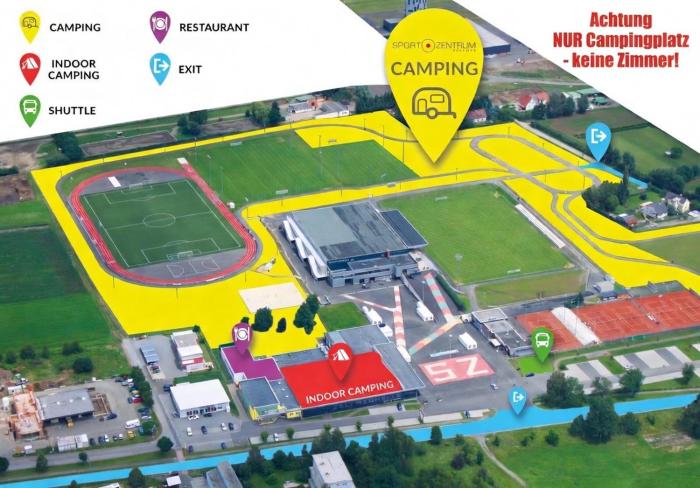 Camping Sportzentrum Zeltweg - a silent alternative