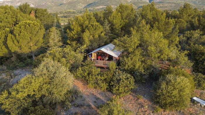 Camping la Peiriere - Lodge en Pays Cathare