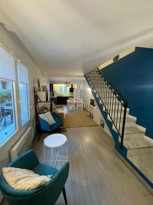 Bel appart avec terrasse 6 pers parking & clim