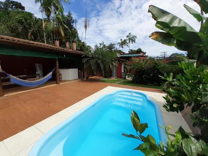 Família Itamambuca Edícula piscina e cachoeira
