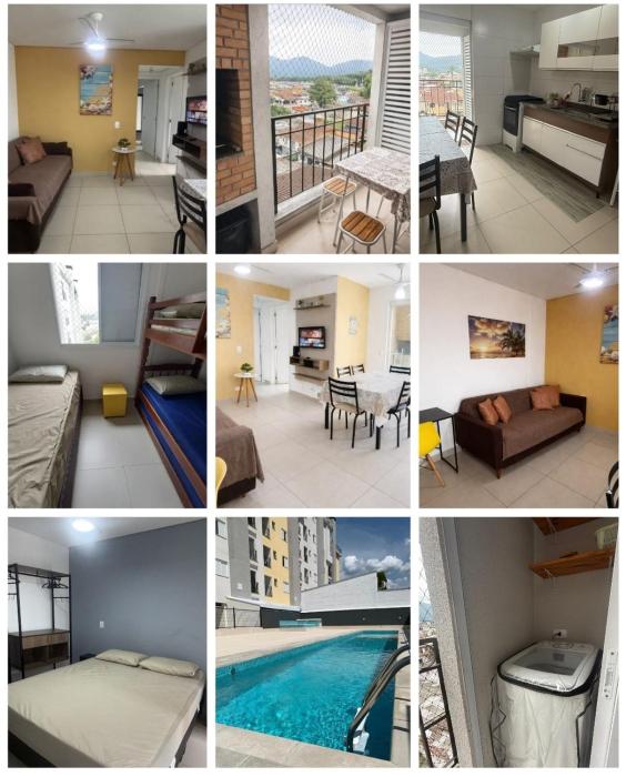 Jathy - centro, Varanda Gourmet, ar condicionado, Piscina e Wi-Fi