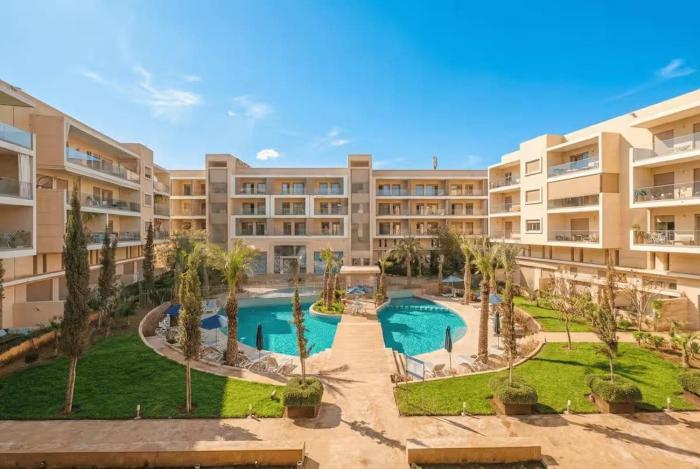Appartement Luxe Haut Standing Avec Piscine et Jardin