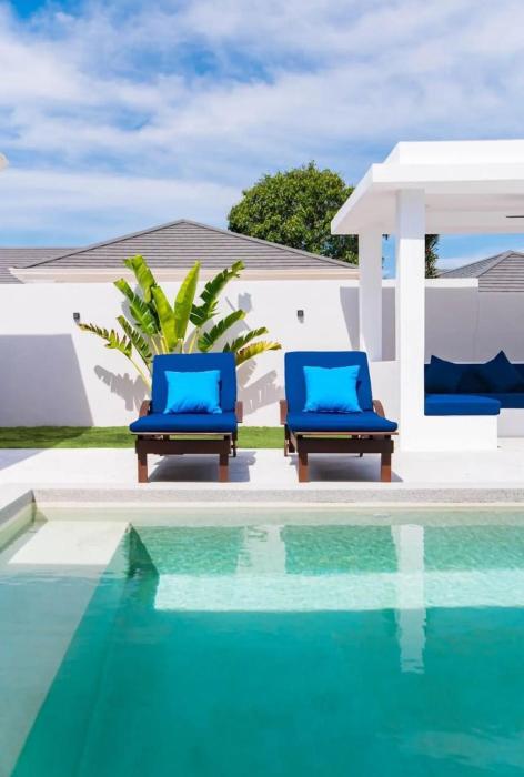 Modern 3 bedroom private pool villa near Fishermans Village