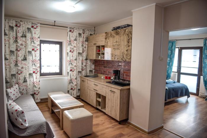 Apartament Cristina cu doua dormitoare & balcon & parcare