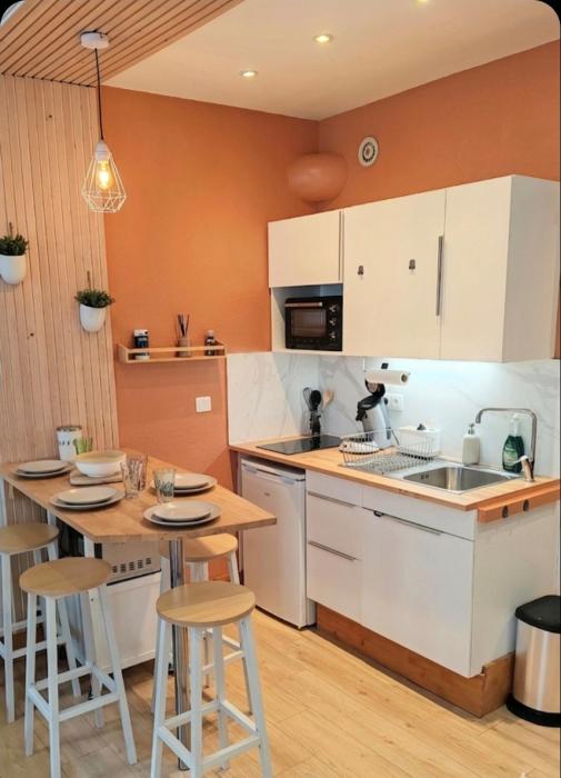 Hyper centre Chambéry moderne et cosy avec garage privé