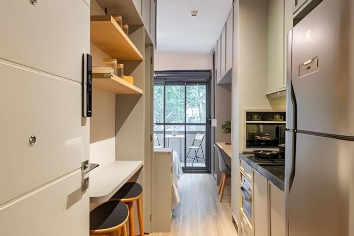 Studio Luxo Moderno a 450m do Metrô Paraíso