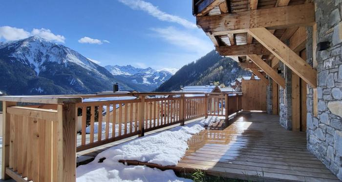 LEstive en Vanoise, Gite tout confort 6-10 pers, Cœur de station, Terrasse panoramique