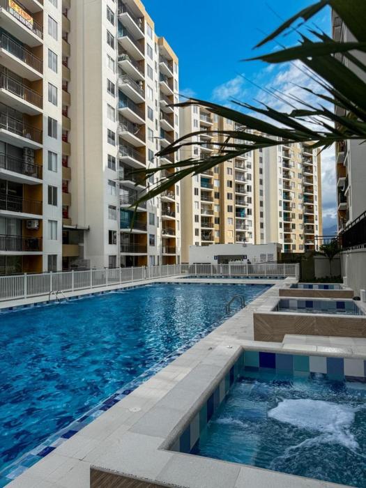 Apartamento turístico, piscina y aire ac en Melgar