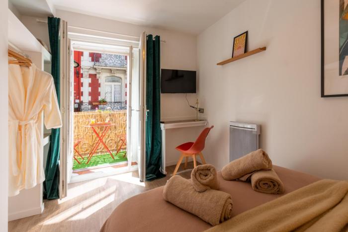 2 pièces coup de cœur, balcon, proche sanctuaire