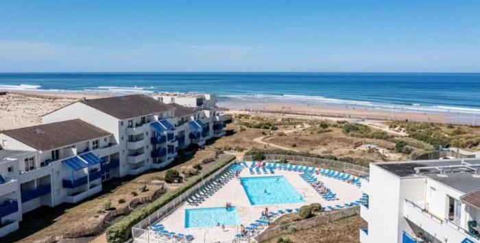 T2 Bord de plage, résidence Bleu Marine 45