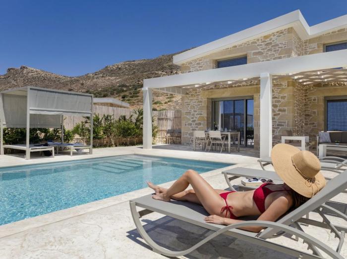 ALKI VILLAS COLLECTION -LUXURY SEA VIEW VILLAS - BREAKFAST INCLUDED- Falasarna