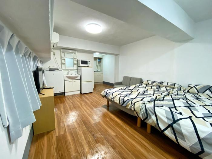 Skytree車站徒步5分 Tokyo東京夜景 機場直達 帶廚房 洗衣機 電梯1B