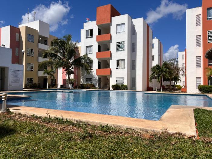 Depto completo 2 recámaras con alberca, WiFi, Excelente precio en Playa del Carmen