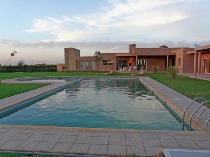 Villa Marrakech piscine privée vue sur lAtlas