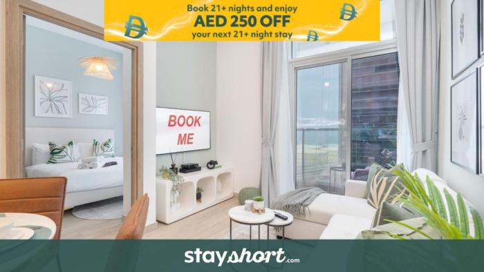 Free housekeeping visits during your stay - StayShort - Elegant 1BR Coastal Stay Steps from the Beach