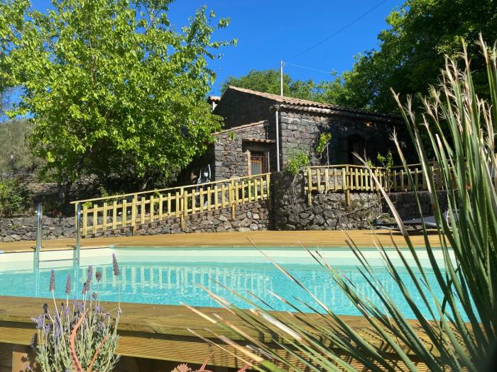 Sicily Private Pool House in Nature