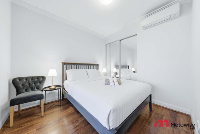 MetaWiseBnB 1BR Sleep 3 Perfect for Easter Show W Parking